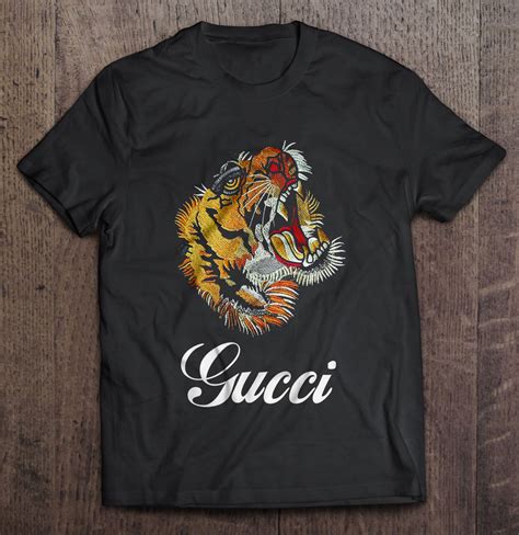 gucci tiger logo sweatshirt|gucci tiger t shirt men.